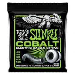 Ernie Ball Cobalt String Regular Slinky Bass (5) 45-130 - Ernie Ball
