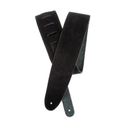 D'Addario Suede Guitar Strap - Black - D'Addario