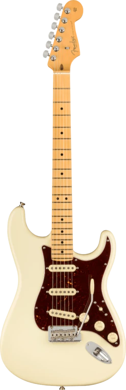 Fender American Professional II Stratocaster, Maple Fingerboard, Olympic White - Fender