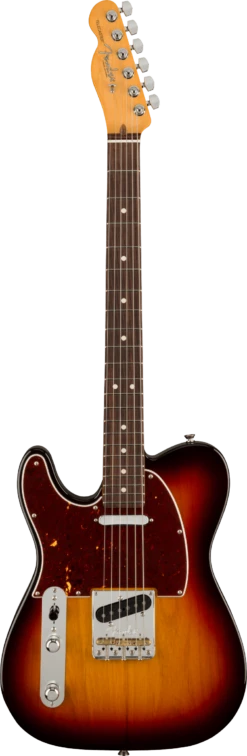 Fender American Professional II Telecaster Left-Hand, Rosewood Fingerboard, 3-Color Sunburst - Fender