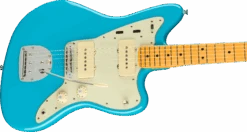Fender American Professional II Jazzmaster, Maple Fingerboard, Miami Blue - Fender -Zedem Sale Store 0113972719 fen ins cbr 1 nr