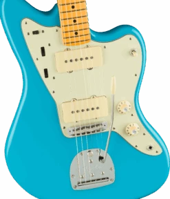 Fender American Professional II Jazzmaster, Maple Fingerboard, Miami Blue - Fender -Zedem Sale Store 0113972719 fen ins fbd 1 nr