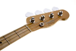 Fender Mike Dirnt Road Worn Precision Bass, Maple Fingerboard - White Blonde - Fender -Zedem Sale Store 0138412701 gtr hdstckfrt 001 nr