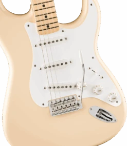 Fender Jimmie Vaughan Tex-Mex™ Strat, Maple Fingerboard, Olympic White - Fender -Zedem Sale Store 0139202305 fen ins fbd 1 nr