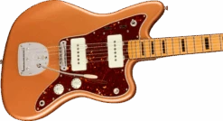 Fender Troy Van Leeuwen Jazzmaster, Bound Maple Fingerboard, Copper Age - Fender -Zedem Sale Store 0140072794 gtr cntbdyright 001 nr