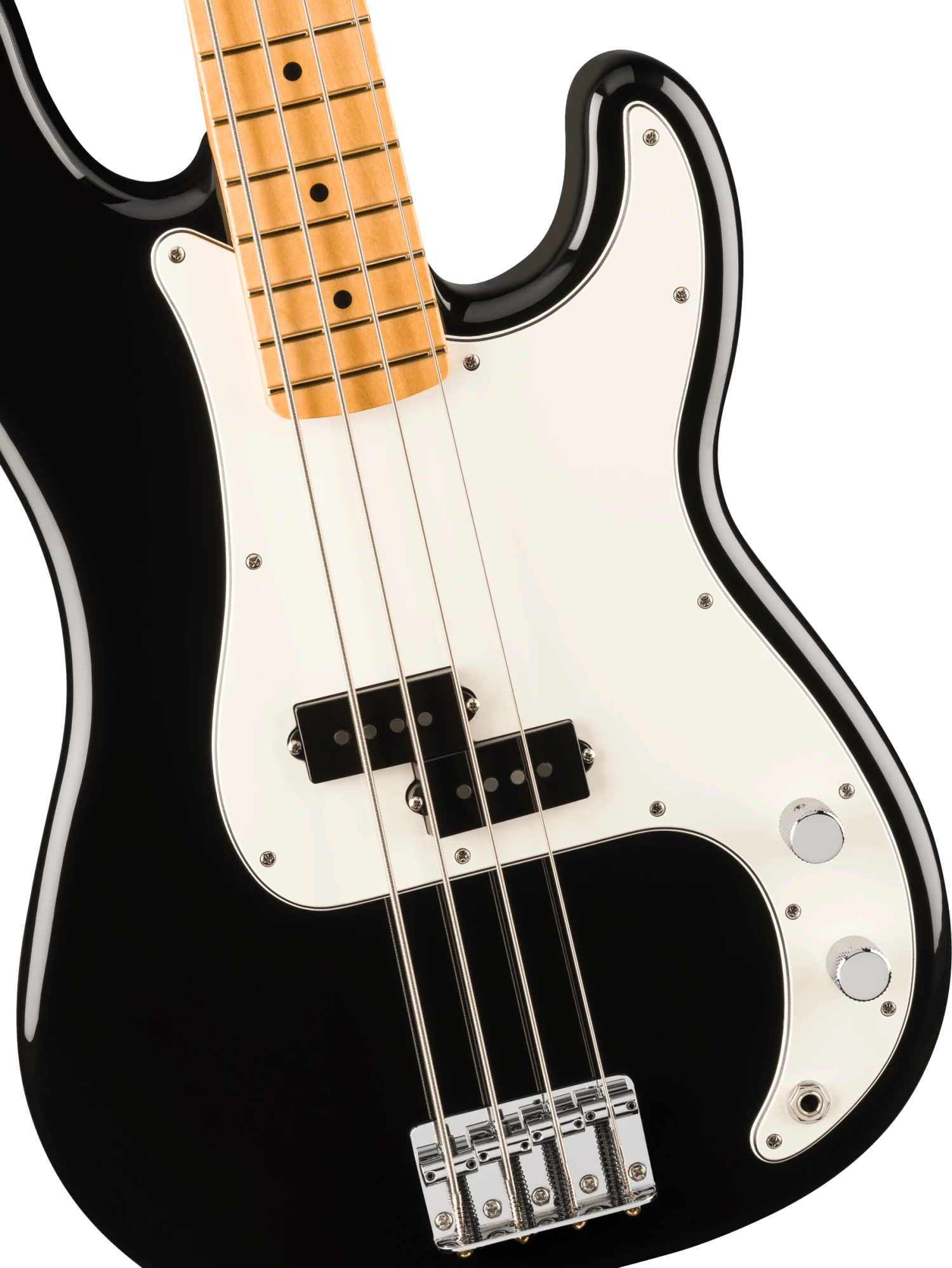 Fender Player II Precision Bass, Maple Fingerboard, Black - Fender 3 Fender Player II Precision Bass, Maple Fingerboard, Black - Fender - Image 3