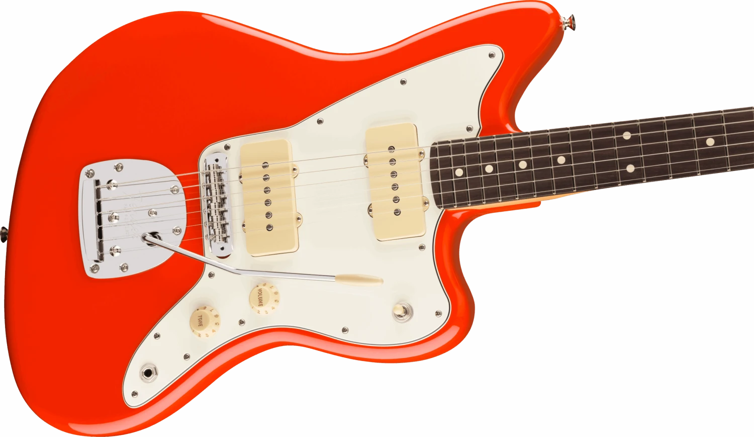 Fender Player II Jazzmaster, Rosewood Fingerboard, Coral Red - Fender 4 Fender Player II Jazzmaster, Rosewood Fingerboard, Coral Red - Fender - Image 4
