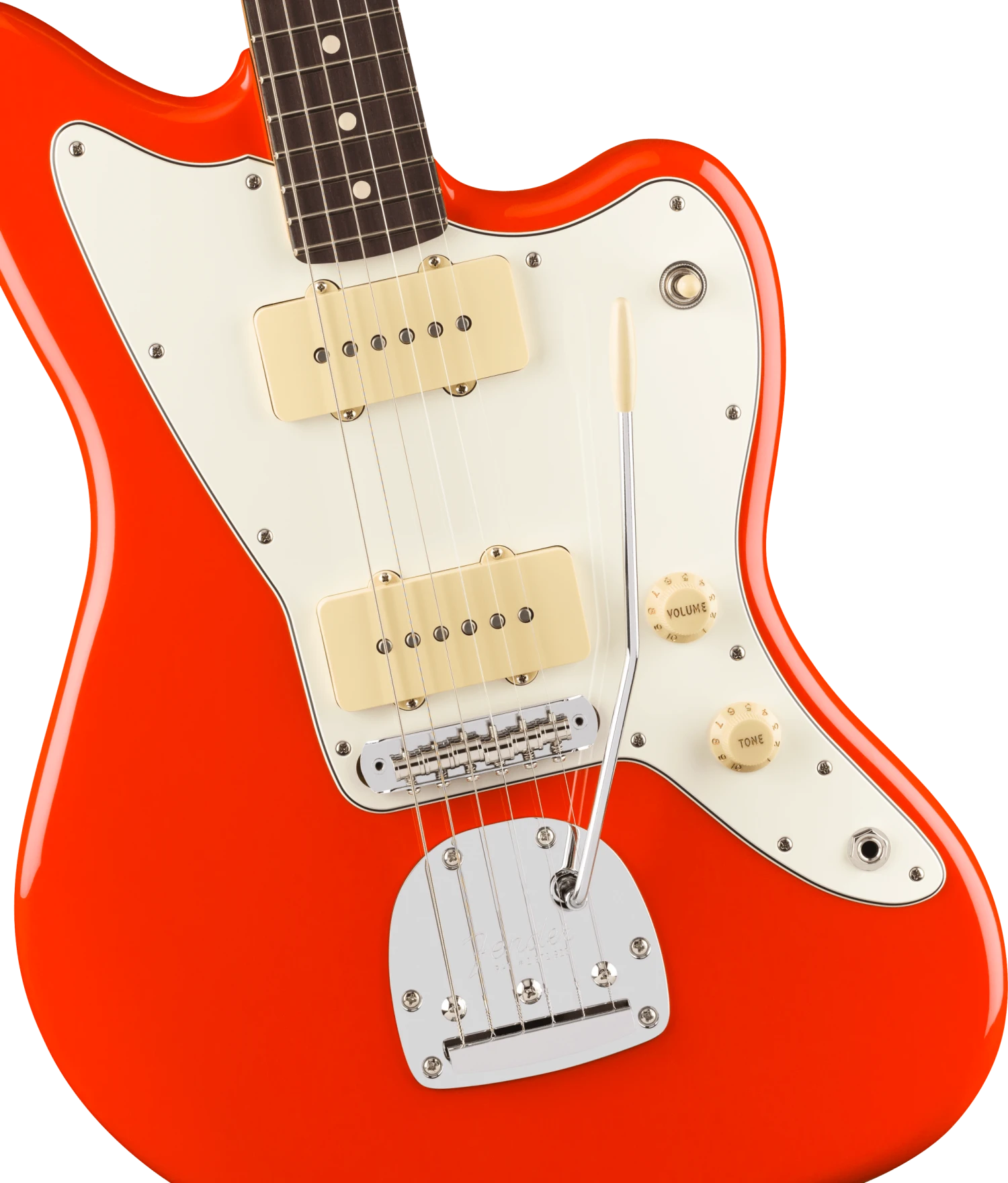 Fender Player II Jazzmaster, Rosewood Fingerboard, Coral Red - Fender 3 Fender Player II Jazzmaster, Rosewood Fingerboard, Coral Red - Fender - Image 3
