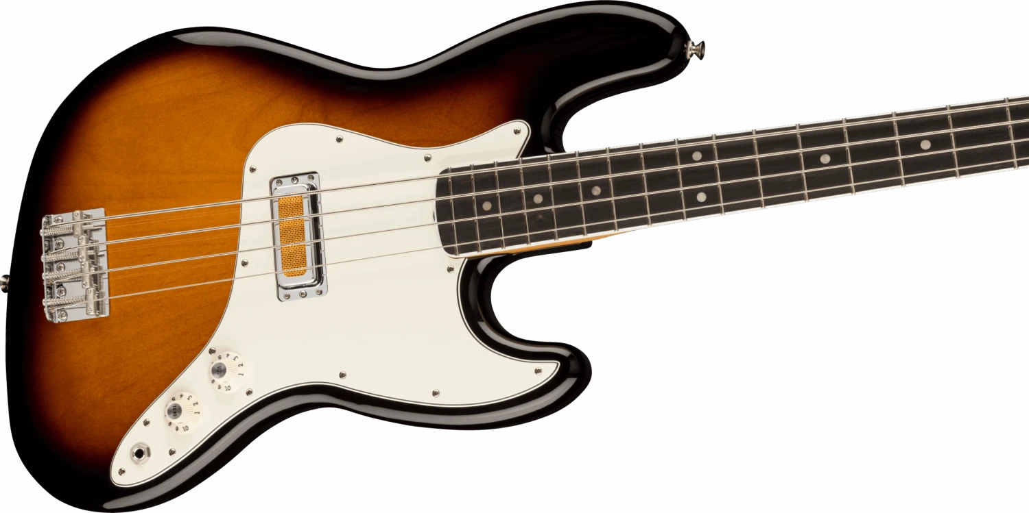 Fender Gold Foil Jazz Bass, Ebony Fingerboard, 2-Color Sunburst - Fender 2 Fender Gold Foil Jazz Bass, Ebony Fingerboard, 2-Color Sunburst - Fender - Image 2