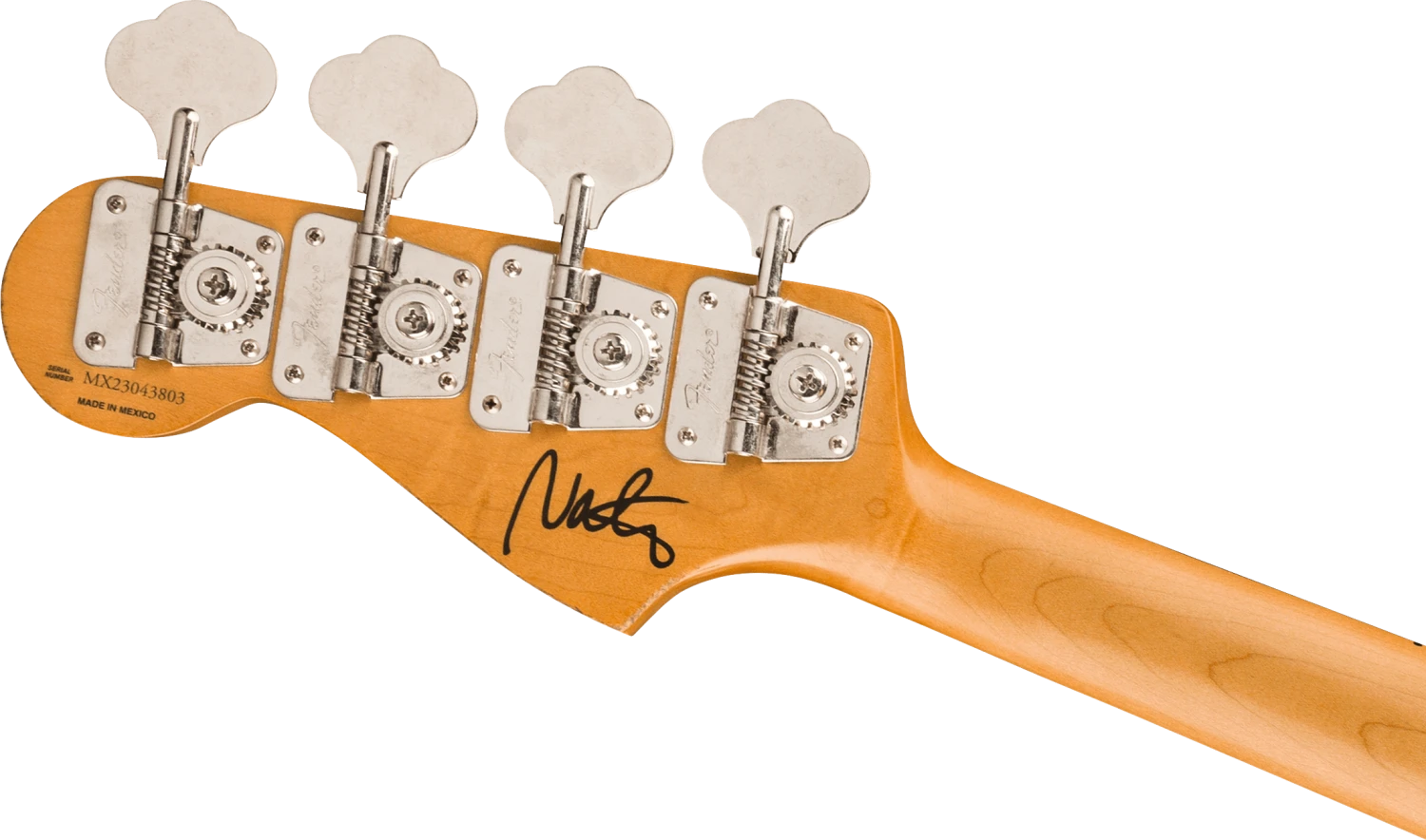 Fender Nate Mendel P Bass, Rosewood Fingerboard, Candy Apple Red - Fender 6 Fender Nate Mendel P Bass, Rosewood Fingerboard, Candy Apple Red - Fender - Image 6