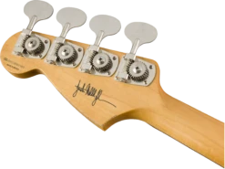 Fender JMJ Road Worn Mustang Bass, Rosewood Fingerboard, Faded Daphne Blue - Fender 11 Fender JMJ Road Worn Mustang Bass, Rosewood Fingerboard, Faded Daphne Blue - Fender -Zedem Sale Store 0144060390 gtr hdstckbck 001 nr