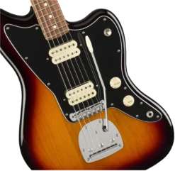 Fender Player Jazzmaster, Pau Ferro Fingerboard - 3-Color Sunburst - Fender -Zedem Sale Store 0146903500 gtr frtbdydtl 001 nr
