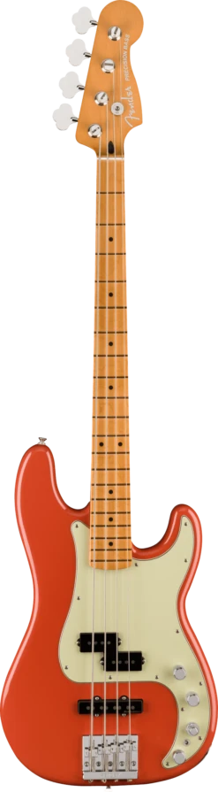 Fender Player Plus Precision Bass, Maple Fingerboard - Fiesta Red - Fender