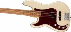 Fender Player Plus Precision Bass, Left-Handed, Pau Ferro Fingerboard - Olympic Pearl - Fender -Zedem Sale Store 0147463323 fen ins cbl 1 nr