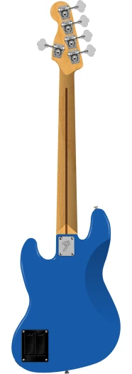 Fender Player II Modified Active Jazz Bass V, Rosewood Fingerboard, Electric Blue - Fender 2 Fender Player II Modified Active Jazz Bass V, Rosewood Fingerboard, Electric Blue - Fender - Image 2
