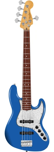 Fender Player II Modified Active Jazz Bass V, Rosewood Fingerboard, Electric Blue - Fender 1 Fender Player II Modified Active Jazz Bass V, Rosewood Fingerboard, Electric Blue - Fender