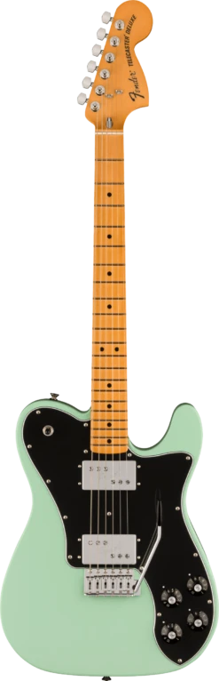 Fender Vintera II '70s Telecaster Deluxe With Tremolo, Maple Fingerboard, Surf Green - Fender