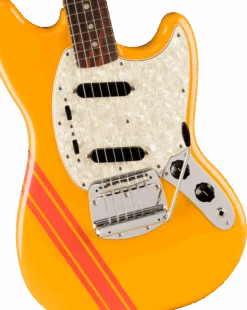 Fender Vintera II '70s Competition Mustang, Rosewood Fingerboard, Competition Orange - Fender -Zedem Sale Store 0149130339 fen ins fbd 1 nr
