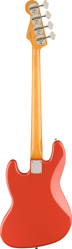 Fender Vintera II '60s Jazz Bass, Rosewood Fingerboard, Fiesta Red - Fender -Zedem Sale Store 0149230340 fen ins bck 1 rl
