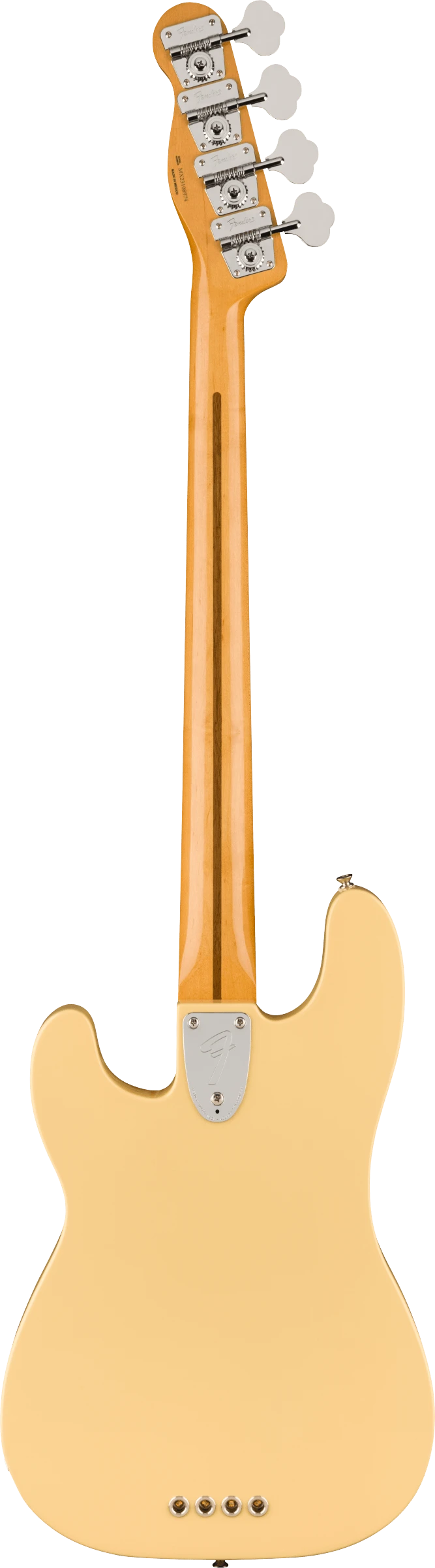 Fender Vintera II '70s Telecaster Bass, Maple Fingerboard, Vintage White - Fender 2 Fender Vintera II '70s Telecaster Bass, Maple Fingerboard, Vintage White - Fender - Image 2