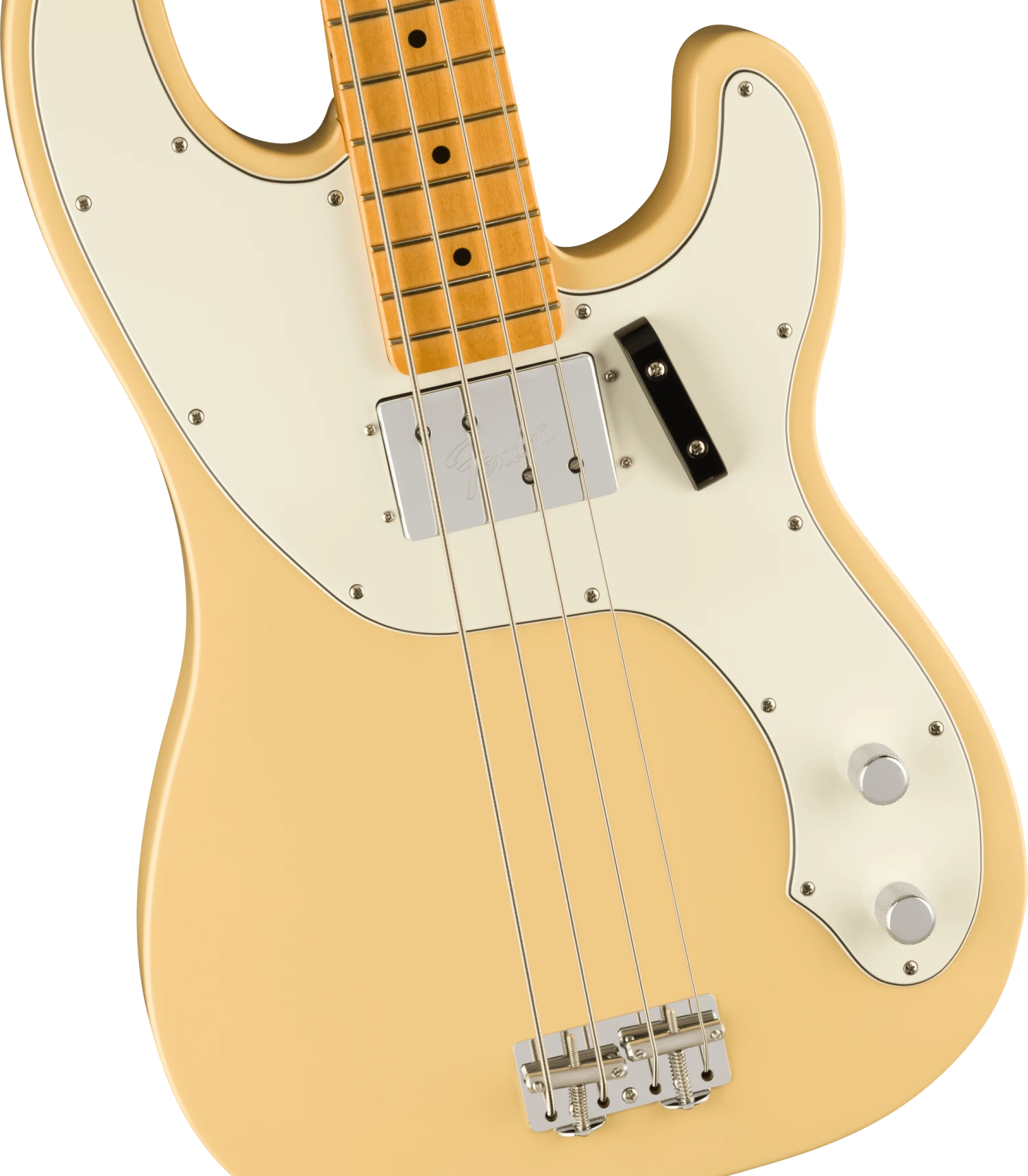 Fender Vintera II '70s Telecaster Bass, Maple Fingerboard, Vintage White - Fender 3 Fender Vintera II '70s Telecaster Bass, Maple Fingerboard, Vintage White - Fender - Image 3