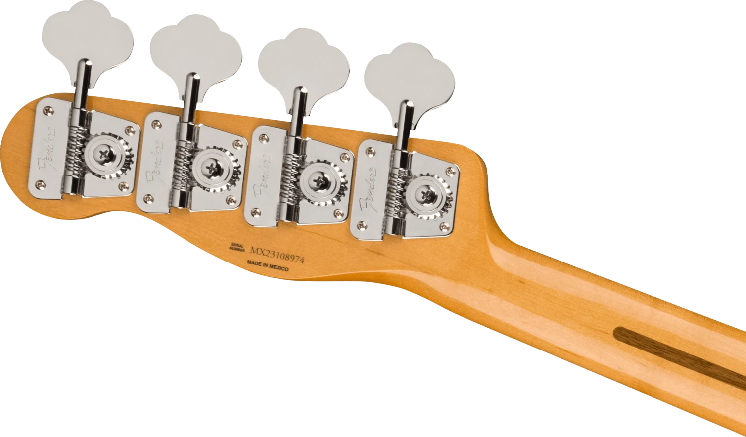 Fender Vintera II '70s Telecaster Bass, Maple Fingerboard, Vintage White - Fender 5 Fender Vintera II '70s Telecaster Bass, Maple Fingerboard, Vintage White - Fender - Image 5