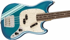 Fender Vintera II '70s Competition Mustang Bass, Rosewood Fingerboard, Competition Burgundy - Fender -Zedem Sale Store 0149260320 fen ins cbr 1 nr