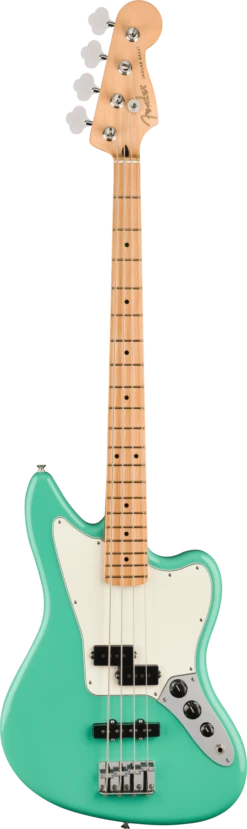 Fender Player Jaguar Bass, Maple Fingerboard - Sea Foam Green - Fender