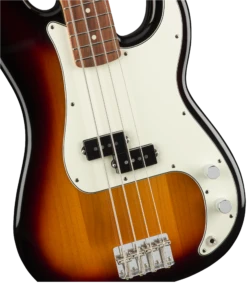 Fender Player Precision Bass, Pau Ferro Fingerboard, 3-Color Sunburst - Fender -Zedem Sale Store 0149803500 gtr frtbdydtl 001 nr