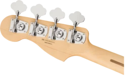 Fender Player Precision Bass, Pau Ferro Fingerboard - Silver - Fender -Zedem Sale Store 0149803581 gtr hdstckbck 001 nr