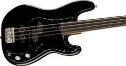 Fender Tony Franklin Fretless Precision Bass, Ebony Fingerboard, Black - Fender -Zedem Sale Store 0190085806 fen ins cbr 1 nr