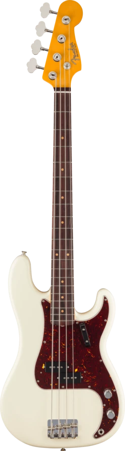 Fender American Vintage II 1960 Precision Bass, Rosewood Fingerboard, Olympic White - Fender