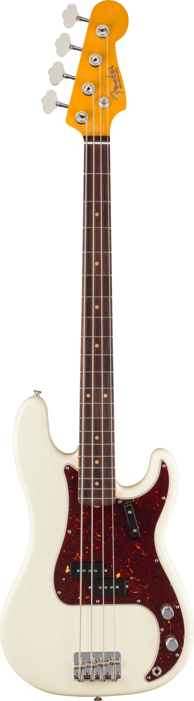 Fender American Vintage II 1960 Precision Bass, Rosewood Fingerboard, Olympic White - Fender 1 Fender American Vintage II 1960 Precision Bass, Rosewood Fingerboard, Olympic White - Fender