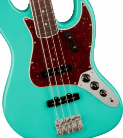 Fender American Vintage II 1966 Jazz Bass, Rosewood Fingerboard, Sea Foam Green - Fender -Zedem Sale Store 0190170849 fen ins fbd 1 nr