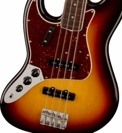 Fender American Vintage II 1966 Jazz Bass Left-Hand, Rosewood Fingerboard, 3-Color Sunburst - Fender 9 Fender American Vintage II 1966 Jazz Bass Left-Hand, Rosewood Fingerboard, 3-Color Sunburst - Fender -Zedem Sale Store 0190180800 fen ins fbd 1 nr