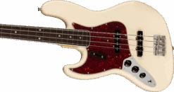 Fender American Vintage II 1966 Jazz Bass Left-Hand, Rosewood Fingerboard, Olympic White - Fender -Zedem Sale Store 0190180805 fen ins cbr 1 nr