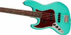 Fender American Vintage II 1966 Jazz Bass Left-Hand, Rosewood Fingerboard, Sea Foam Green - Fender -Zedem Sale Store 0190180849 fen ins cbr 1 nr