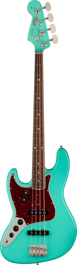 Fender American Vintage II 1966 Jazz Bass Left-Hand, Rosewood Fingerboard, Sea Foam Green - Fender
