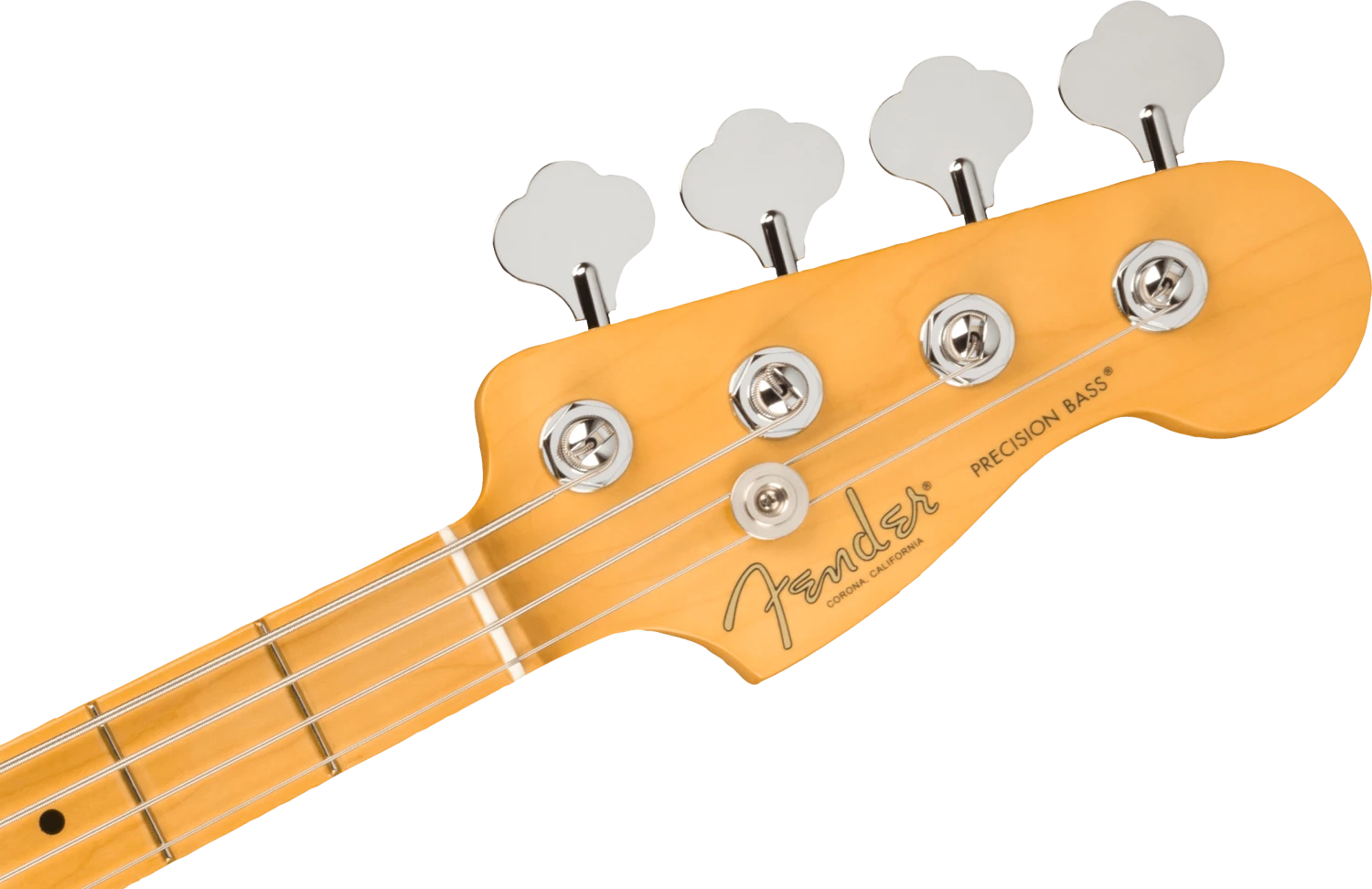 Fender American Professional II Precision Bass, Maple Fingerboard, Miami Blue - Fender 5 Fender American Professional II Precision Bass, Maple Fingerboard, Miami Blue - Fender - Image 5