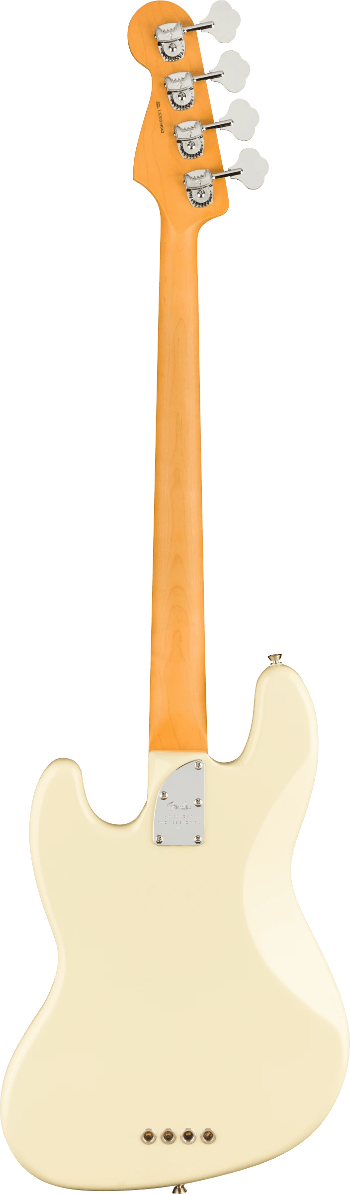 Fender American Professional II Jazz Bass, Rosewood Fingerboard, Olympic White - Fender 2 Fender American Professional II Jazz Bass, Rosewood Fingerboard, Olympic White - Fender - Image 2