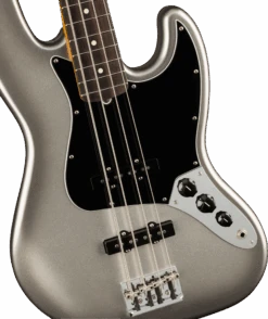 Fender American Professional II Jazz Bass, Rosewood Fingerboard, Mercury - Fender -Zedem Sale Store 0193970755 fen ins fbd 1 nr
