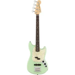 Fender American Performer Mustang Bass, Rosewood Fingerboard - Satin Surf Green - Fender