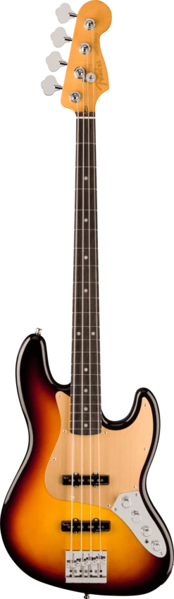 Fender American Ultra II Jazz Bass, Ebony Fingerboard, Ultraburst - Fender