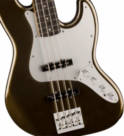 Fender American Ultra II Jazz Bass, Ebony Fingerboard, Texas Tea - Fender -Zedem Sale Store 0199111790 fen ins fbd 1 nr
