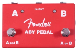 Fender 2 Switch ABY Pedal - Fender -Zedem Sale Store 0234506000 merch dtl 003 nr