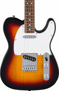 Fender Standard Telecaster, Laurel Fingerboard, White Pickguard, 3-Color Sunburst - Fender -Zedem Sale Store 0266040500 fen ins fbd 1 nr