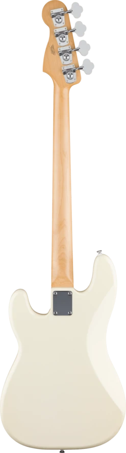 Fender Standard Precision Bass, Maple Fingerboard, Black Pickguard, Olympic White - Fender 6 Fender Standard Precision Bass, Maple Fingerboard, Black Pickguard, Olympic White - Fender -Zedem Sale Store 0266621505 fen ins bck 1 rl