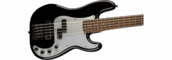 Squier Contemporary Active Precision Bass PH V, Laurel Fingerboard - Black - Squier -Zedem Sale Store 0370491506 sqr ins cbr 1 nr