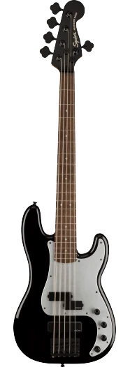 Squier Contemporary Active Precision Bass PH V, Laurel Fingerboard - Black - Squier
