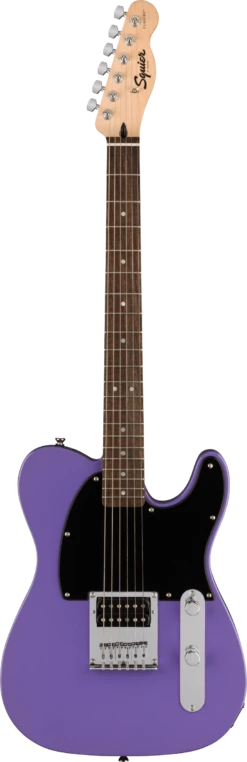 Squier Sonic™ Esquire® H, Laurel Fingerboard, Black Pickguard, Ultraviolet - Squier